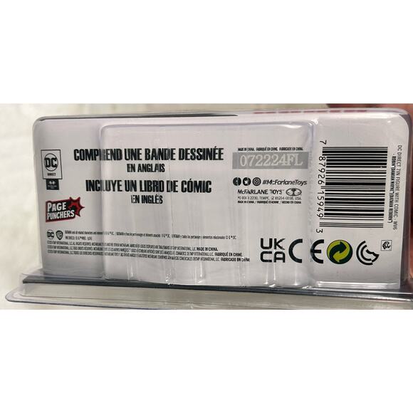 McFarlane DC Direct Page Punchers Platinum Edition Damian Wayne Robin 6” Figure - Picture 5 of 9